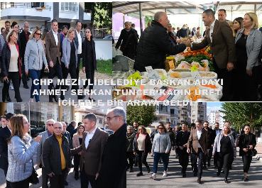 CHP Mezitli Belediye Başkan Adayı Ahmet Serkan Tuncer’den Kadın Üreticilere Ziyaret