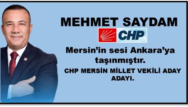 Emeğin, Toprağın, Adayı: Mehmet Sağlam