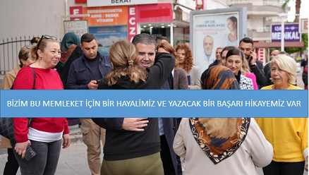 Ahmet Serkan Tuncer Seçim Çalışmalarına Hız Kesmeden Devam Ediyor