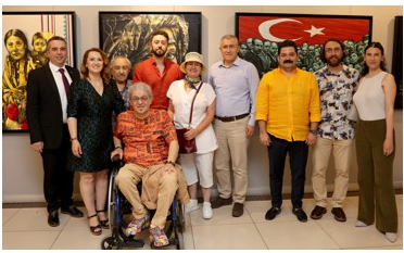 Hasan Basri İnan ve Onur Çetin’den resim sergisi