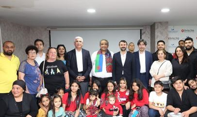 EŞ BAŞKAN SARIYILDIZ ROMANLAR GÜNÜ ETKİNLİKLERİNE KATILDI