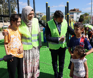 “Çocuklarımıza daha güvenli oyun alanları sağlıyoruz”