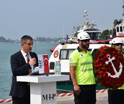 Mersin Uluslararası Limanı (MIP) Kılavuz Kaptanlar Haftasını kutladı