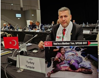 MİLLETVEKİLİ UYSAL FİLİSTİN İÇİN PORTEKİZ’DEN DÜNYAYA SESLENDİ: VAHŞETİ DURDURUN