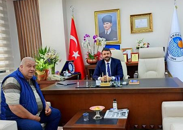 AKDENİZ BELEDİYESİ BŞK HOŞYARA ZİYARET