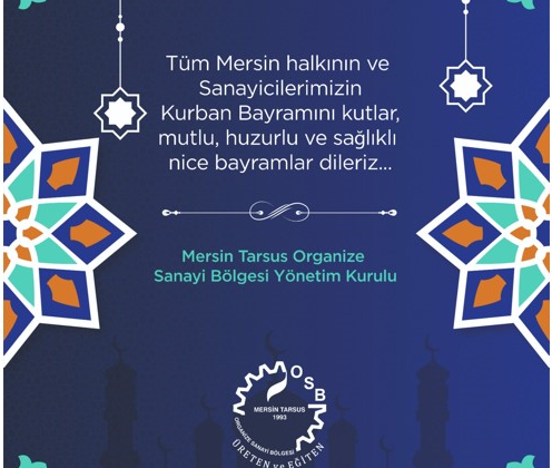 tarsus organize kurban bayramı mesajı