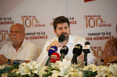 BAŞKAN BOLTAÇ’TAN TARSUS’UN YÜZÜNÜ GÜLDÜREN AÇIKLAMALAR