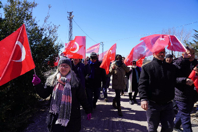 Toroslar’ın Zirvesi’nde 105 Yıl Sonra Milli Mücadele Ruhuyla Yürüdüler