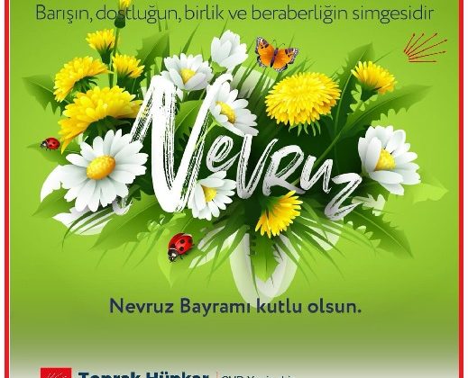YENİŞEHİR İLÇE BAŞKANI NEVRUZ MESAJI
