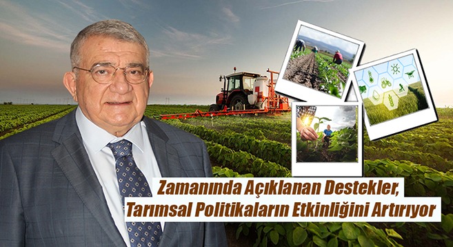 Yönetim Kurulu Başkanı Abdullah Özdemir: “Zamanında Açıklanan Destekler, Tarımsal Politikaların Etkinliğini Artırıyor.”