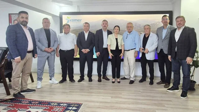 AGF’den Kemer Kaymakamı Solmaz’a Ziyaret