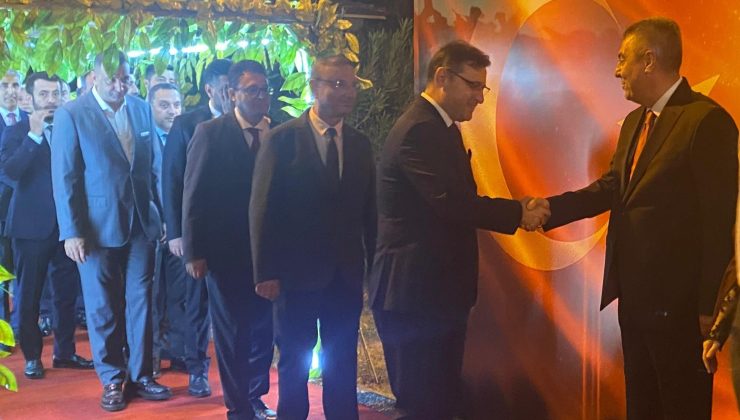 Mersin SMMMO Başkanı Emin Levent Türkili, Cumhuriyet Bayramı Resepsiyonuna Katıldı