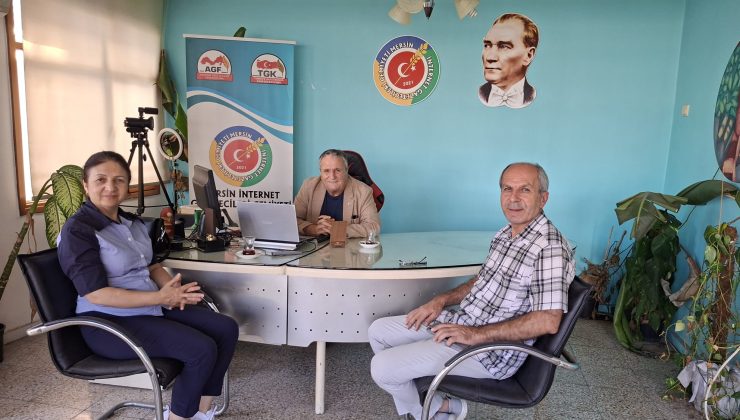 Akdeniz Gazeteciler Federasyonu Başkanı Mersin’de