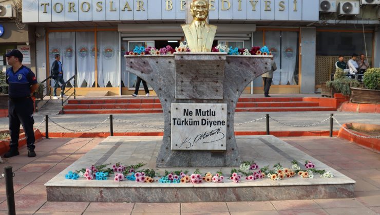 TOROSLAR, ATATÜRK’Ü SAYGI VE ÖZLEMLE ANDI