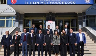MEP, EMNİYET MÜDÜRÜNÜ ZİYARET ETTİ