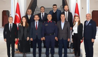 MEP, JANDARMA KOMUTANINI ZİYARET ETTİ