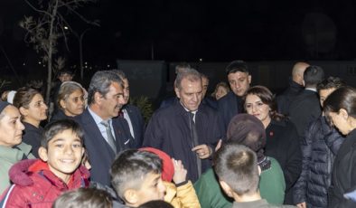 BAŞKAN SEÇER VE ÖZGÜR ÖZEL, 6 ŞUBAT’IN 3. YIL DÖNÜMÜNDE ADIYAMAN’DA