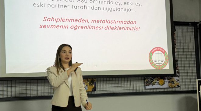 MERSİN BAROSU, FOTOĞRAF SANATÇILARINI KADIN HAKLARI KONUSUNDA BİLGİLENDİRDİ