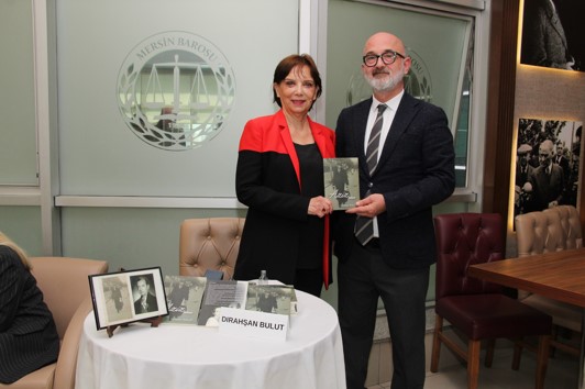 AZİZ BABAM” KİTABI MERSİN BAROSU’NDA OKURLARIYLA BULUŞTU