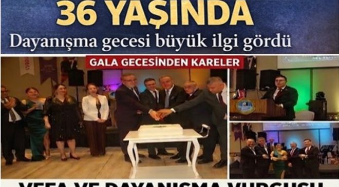 MERSİN SMMMO’DAN 36. YIL GURURU: MESLEKİ DAYANIŞMA GÖRKEMLİ BALOYLA TAÇLANDI