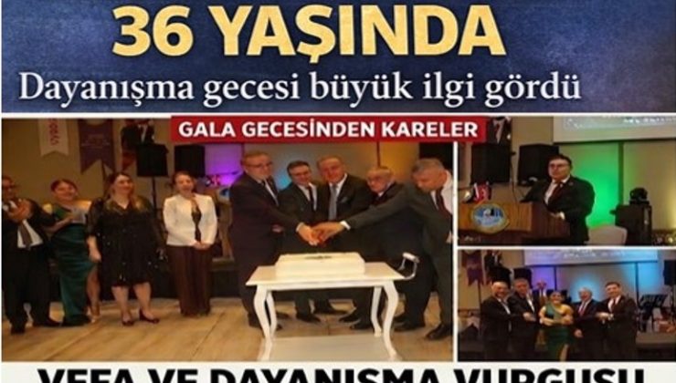 MERSİN SMMMO’DAN 36. YIL GURURU: MESLEKİ DAYANIŞMA GÖRKEMLİ BALOYLA TAÇLANDI