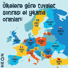 Tuvalet sonrası el yıkama oranları açıklandı: Türkiye kaçıncı sırada?
