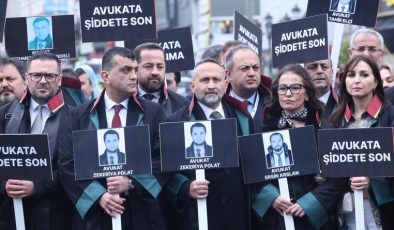 81 İLİN BARO BAŞKANI, AVUKATA ŞİDDETE KARŞI TBMM’YE YÜRÜDÜ