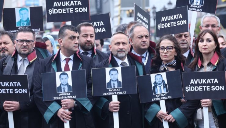 81 İLİN BARO BAŞKANI, AVUKATA ŞİDDETE KARŞI TBMM’YE YÜRÜDÜ