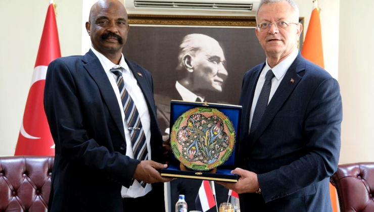 Sudan Heyetinden Mersin OSB’ye İş Birliği Ziyareti