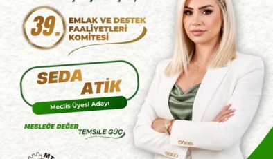 GÜÇLÜ TEMSİL, GÜÇLÜ GELECEK: SEDA ATİK’TEN MTSO 39. KOMİTE İÇİN KARARLI ADIM