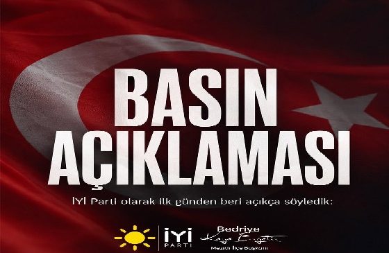 MEZİTLİ İYİ PARTİ  İLÇE BAŞKANI BEDRİYE  KAYA ERGETİRDEN  ÇERÇEVE  YASAYA HAYIR …