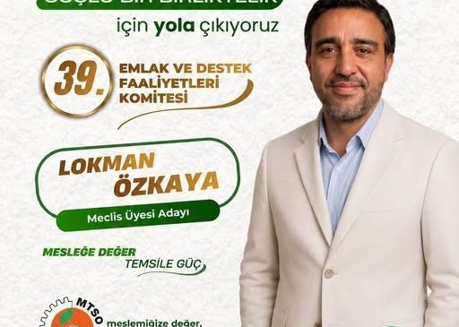 LOKMAN ÖZKAYA’DAN EMLAK SEKTÖRÜNE GÜÇLÜ ÇAĞRI: “ŞEFFAF VE ÇÖZÜM ODAKLI BİR BİRLİKTELİK İÇİN YOLA ÇIKTIK