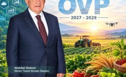 Ö. Abdullah Özdemir, 2027-2029 dönemini kapsayan Orta Vadeli Program’ın (OVP), tarım ve gıda sektöründe üretim planlaması, verimlilik ve katma değer artışını merkeze alan kapsamlı bir yol haritası ortaya koyduğunu belirtti.