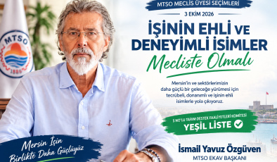 İSMAİL YAVUZ ÖZGÜVEN’DEN MTSO SEÇİMLERİNDE “YEŞİL LİSTE” ÇIKIŞI: “SEKTÖRÜN DENEYİMLİ İSİMLERİYLE YOLA ÇIKTIK”