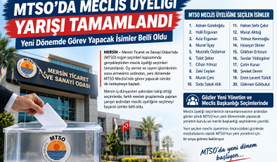MTSO’da Meclis Üyeliği Yarışı Tamamlandı: Yeni Dönemde Görev Yapacak İsimler Belli Oldu